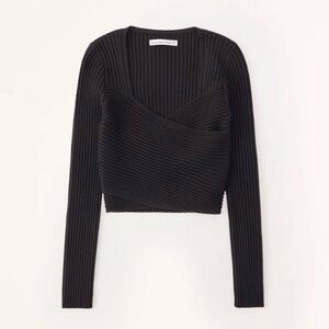Abercrombie & Fitch LuxeLoft Slim Wrap Sweater